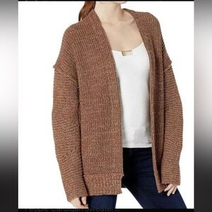 Free people cardigan chunky knit sweater Lg